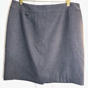Calvin Klein Lined Gray Skirt Size 12